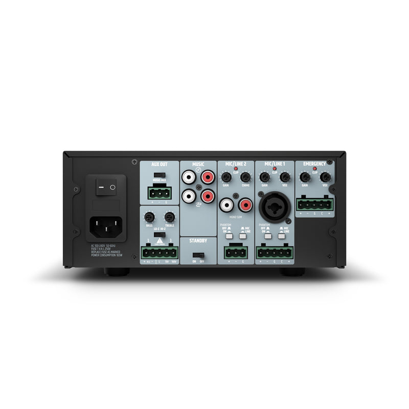Amplificateur mélangeur d'installation LD Systems IMA 120 120 W à 4 Ohms / 100 V / 70 V