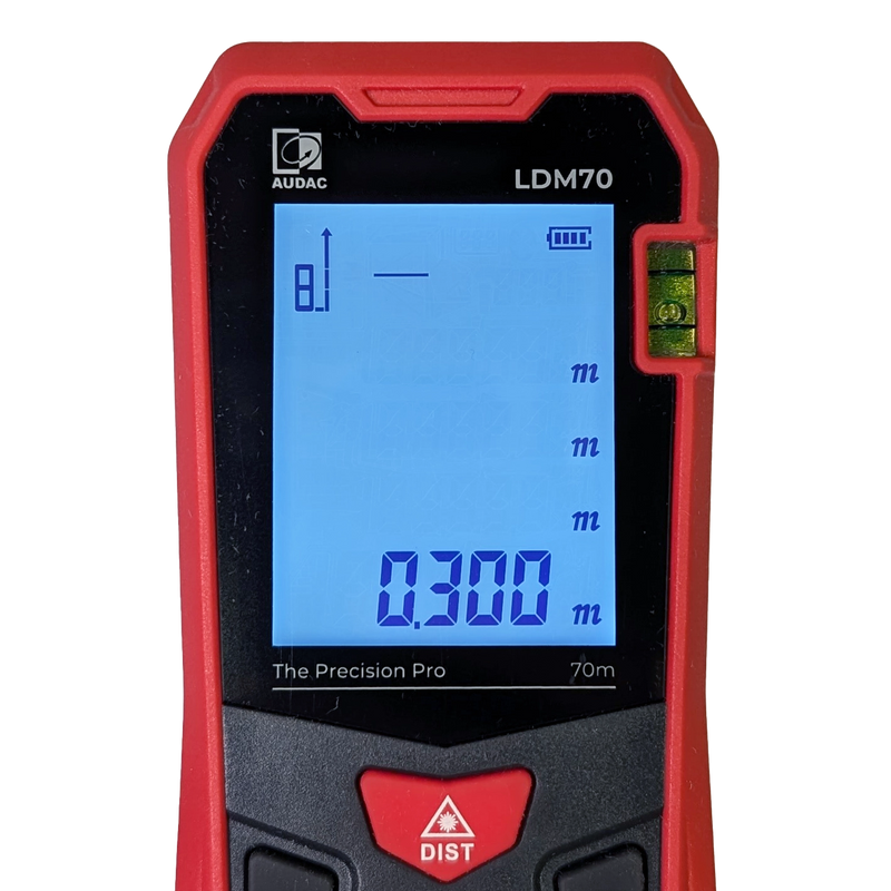 Audac LDM70 Laser Distance Meter - 70m
