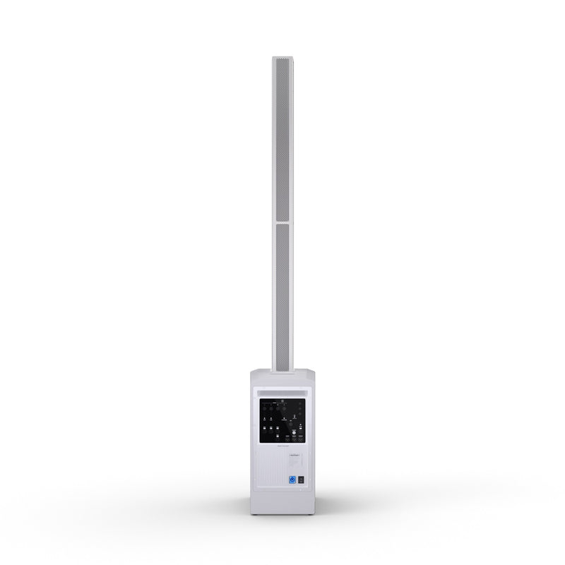 LD Systems MAUI® 11 G3 MIX W Système de sonorisation à colonne cardioïde portable avec mélangeur numérique (Blanc)