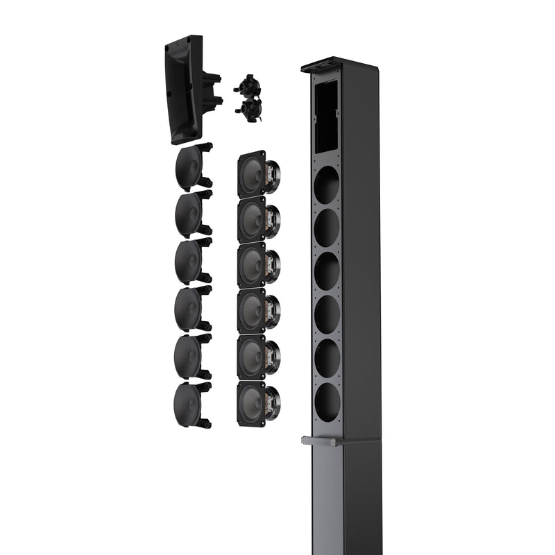 LD Systems MAUI® 11 G3 MIX Système de sonorisation à colonne cardioïde portable avec mélangeur numérique (Noir)
