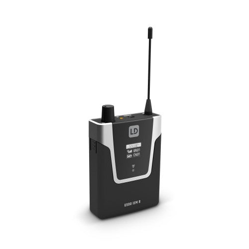 Récepteur de surveillance intra-auriculaire LD Systems U504.7 IEM R (470-490 MHz)