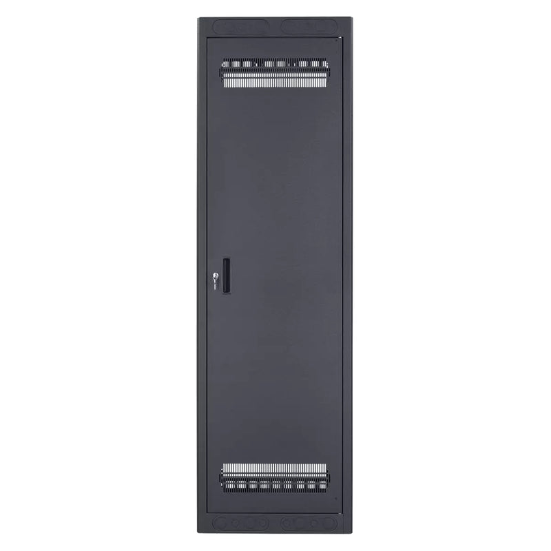 Lowell LER-4022 Enclosed AV Rack with Rear Door - 40U x 22"D