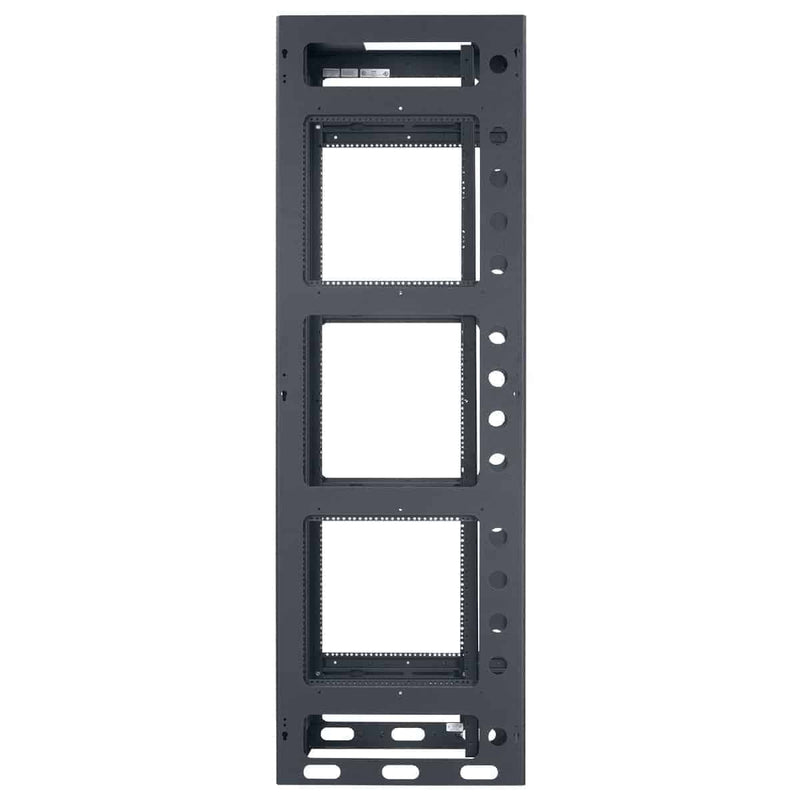 Lowell LGR-4427-LRD Gangable AV Rack Without Rear Door - 44U x 27"D