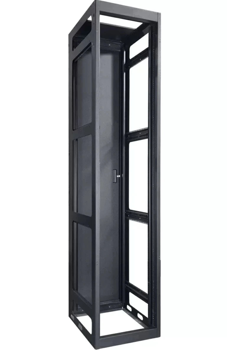 Lowell LGTR-5432 Gangable Rack with Rear Door - 54U x 32"D