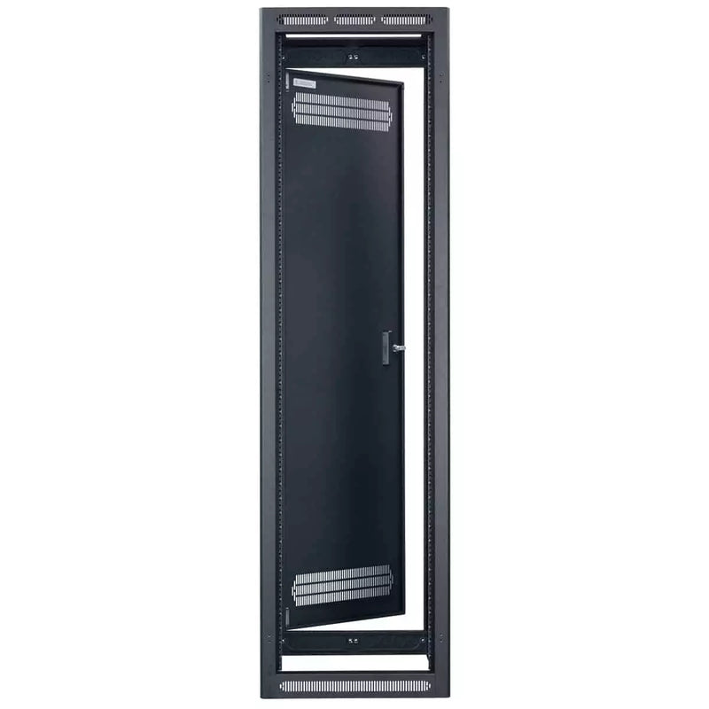 Lowell LSER-4427 Seismic Rated Enclosed AV Rack with Rear Door - 44U x 27"D