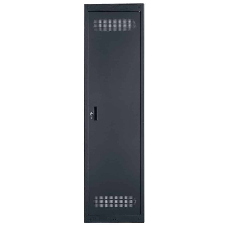 Lowell LSER-4432 Seismic Rated Enclosed AV Rack with Rear Door - 44U x 32"D