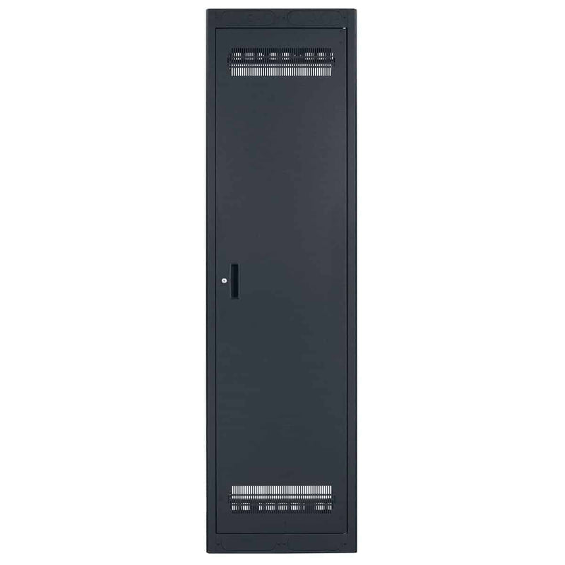 Lowell LSGR-4427 Seismic Rated Gangable AV Rack with Rear Door - 44U x 27"D