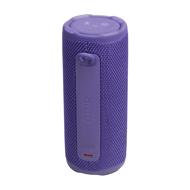 JBL GRIP Compact Portable Bluetooth Speaker (Purple)