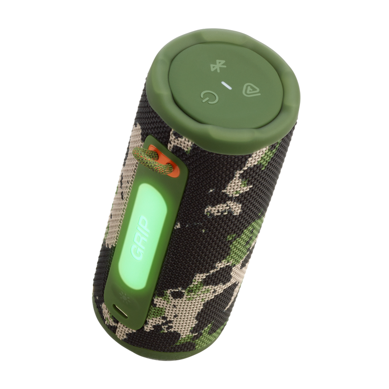 JBL GRIP Compact Portable Bluetooth Speaker (Squad)