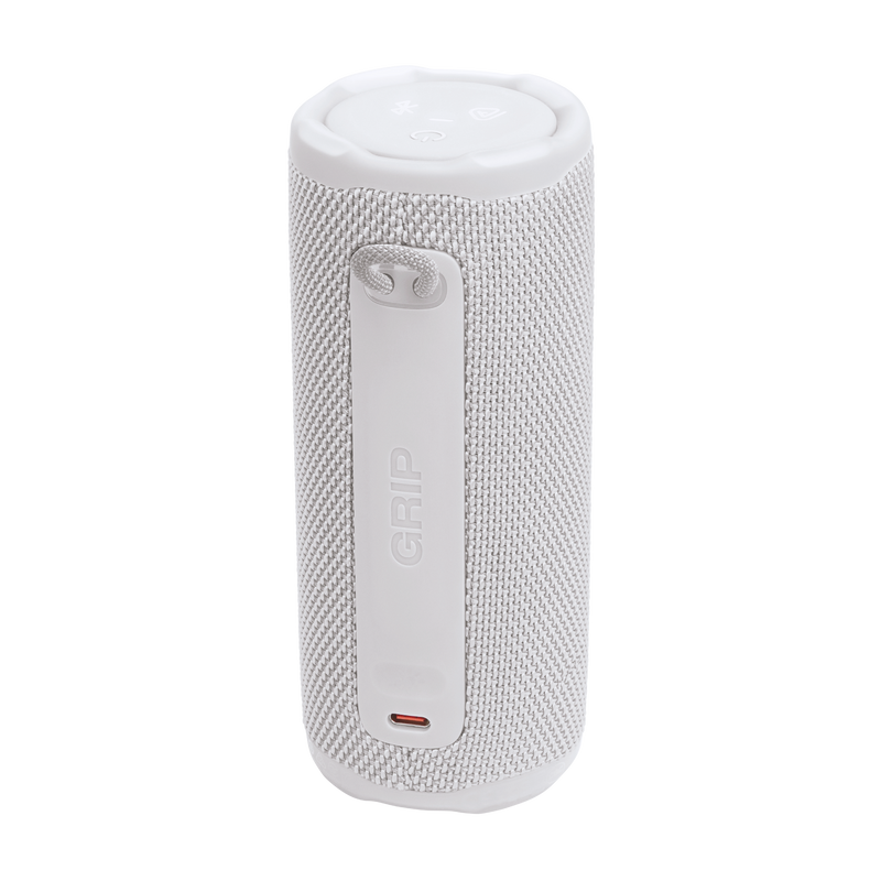 JBL GRIP Compact Portable Bluetooth Speaker (White)