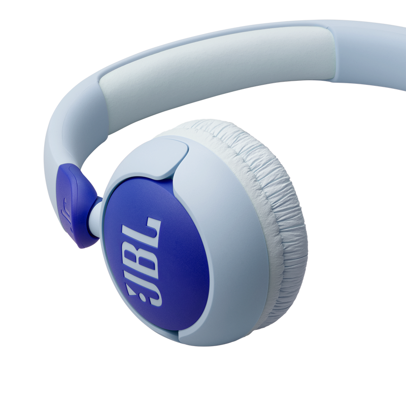 JBL JUNIOR 320 Wired On-Ear Headphones (Blue)