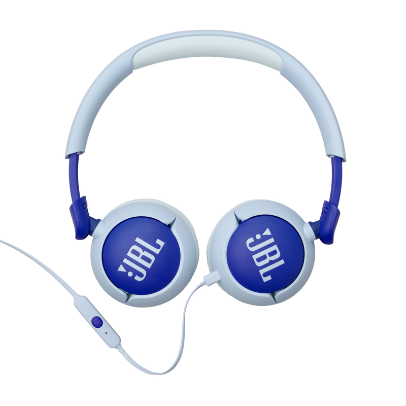 JBL JUNIOR 320 Wired On-Ear Headphones (Blue)