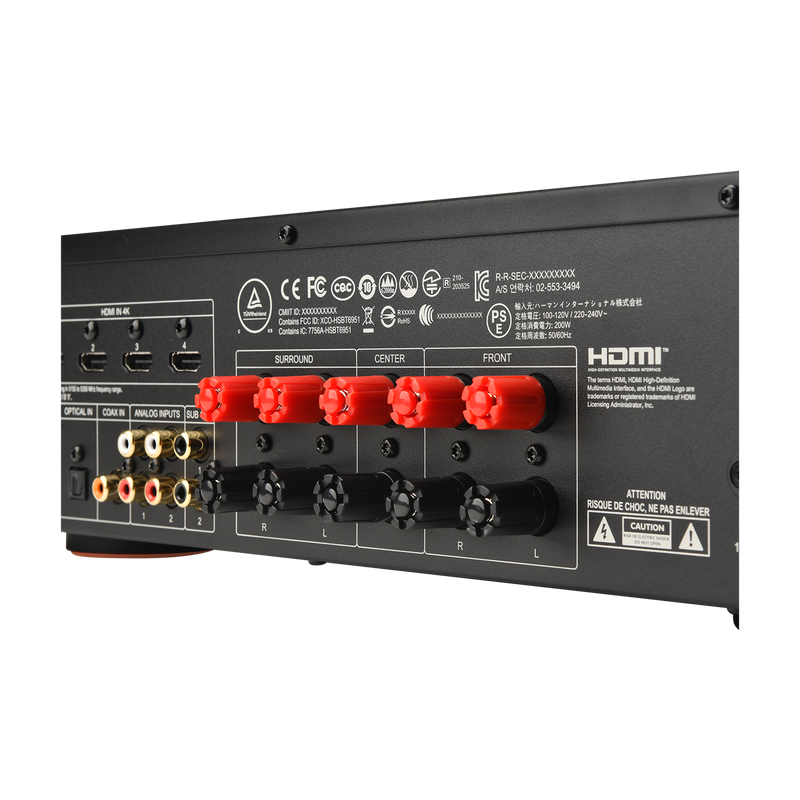 JBL MA310 5.2-Channel 4K A/V Receiver (White)