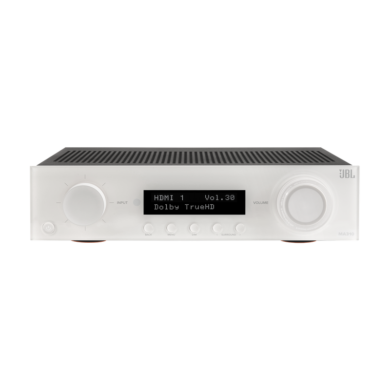 JBL MA310 5.2-Channel 4K A/V Receiver (White)