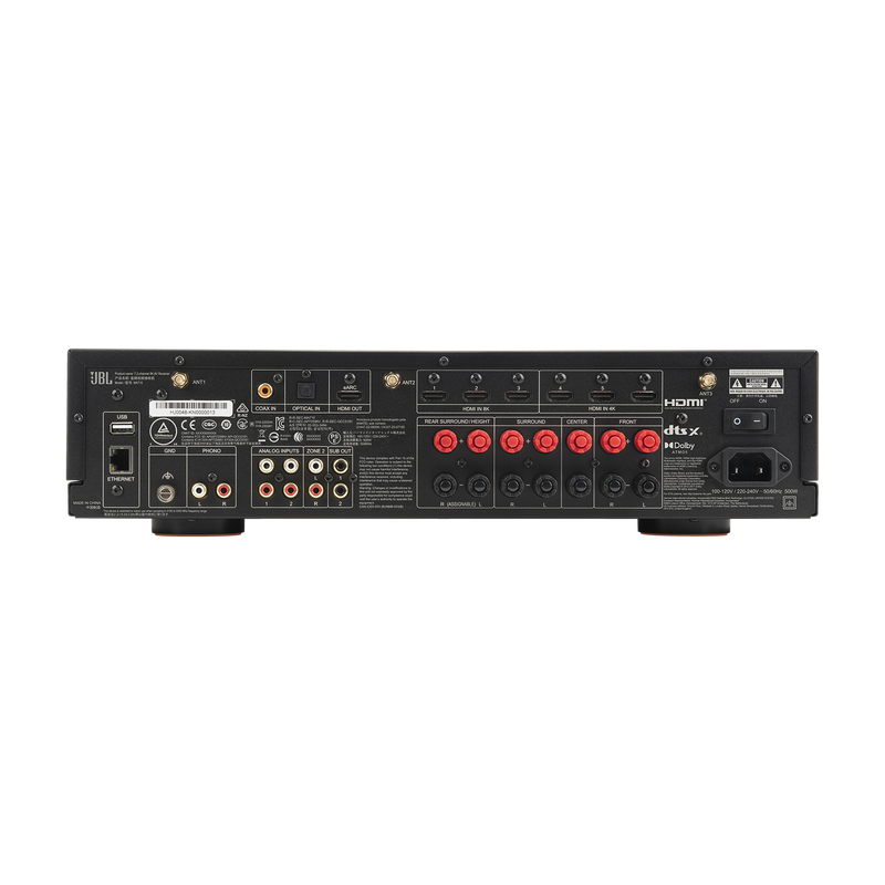 JBL MA710 7.2-Channel 8K A/V Receiver (Black)