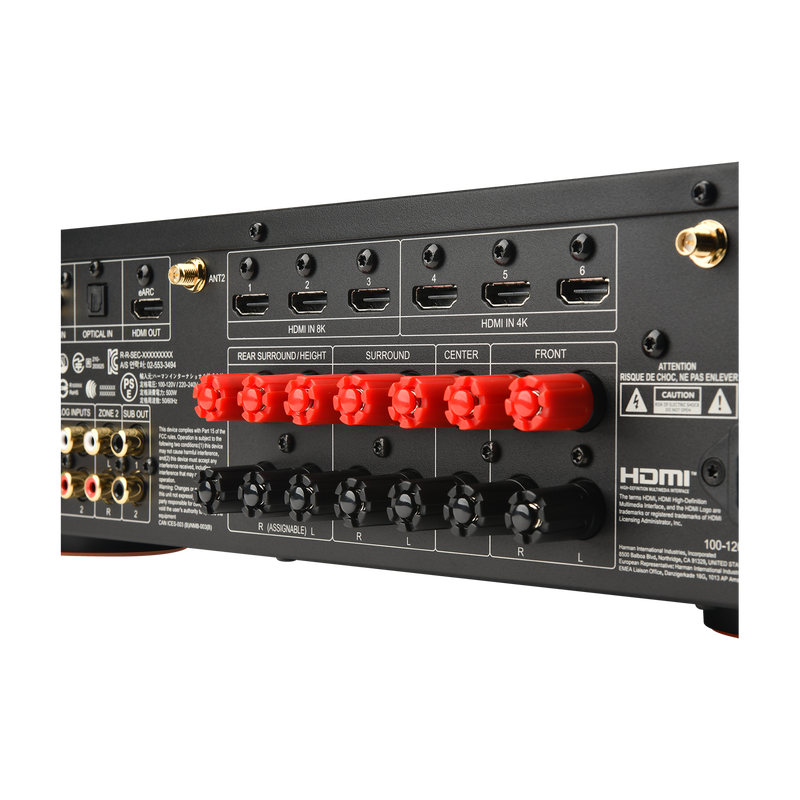 JBL MA710 7.2-Channel 8K A/V Receiver (Black)