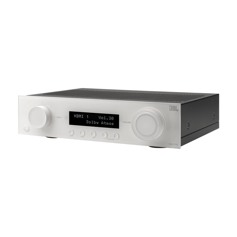JBL MA710 7.2-Channel 8K A/V Receiver (White)