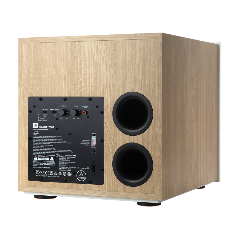 JBL STAGE 200P Powered Subwoofer (Latte) - 10"
