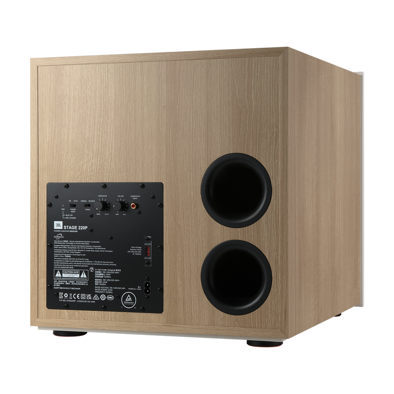 JBL STAGE 220P Powered Subwoofer (Latte) - 12"