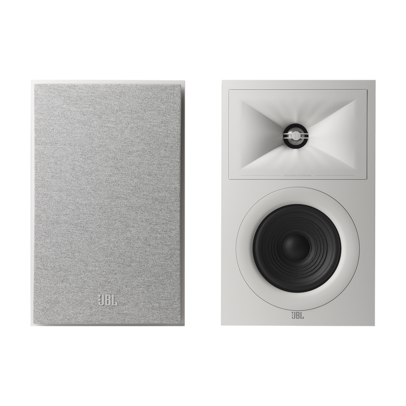 JBL STAGE 250B 2-Way Bookshelf Loudspeaker (Pair, Latte) - 5.25"
