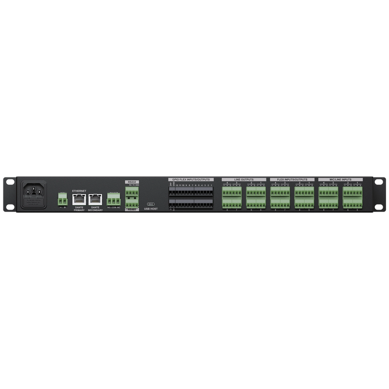Audac LUNA-F Flexible Network Audio Matrix Processor