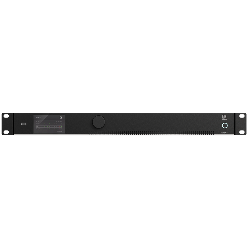 Audac LUNA-F Flexible Network Audio Matrix Processor