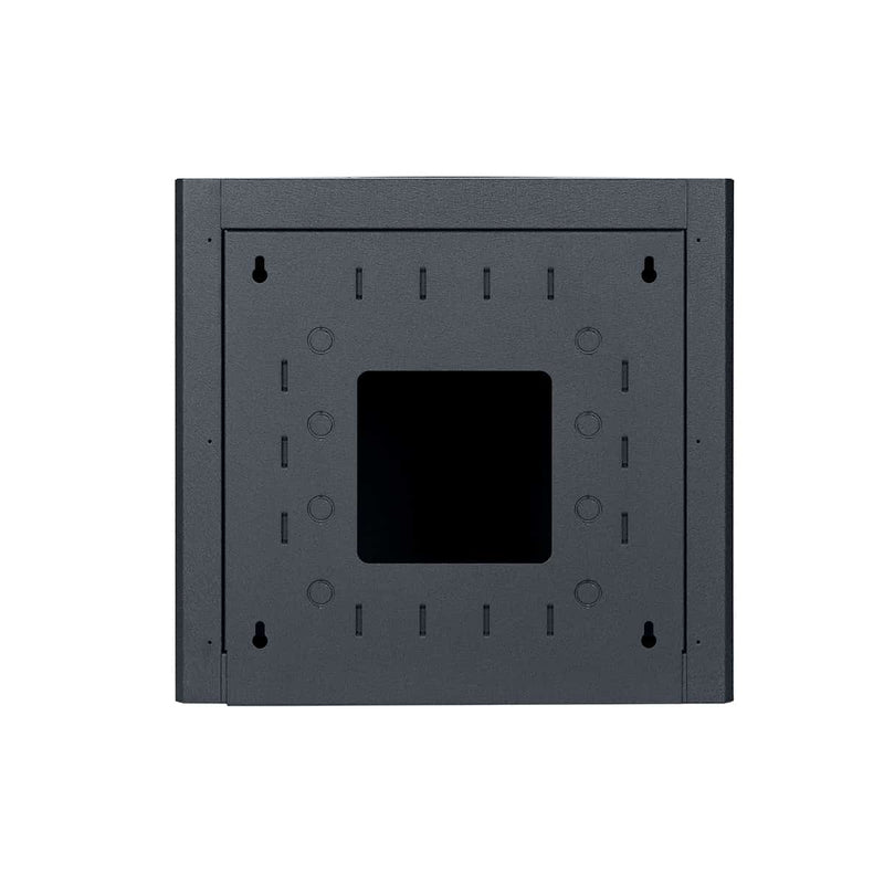 Lowell LWER-1018 Stationary Wall Rack with Door - 10U x 18"D