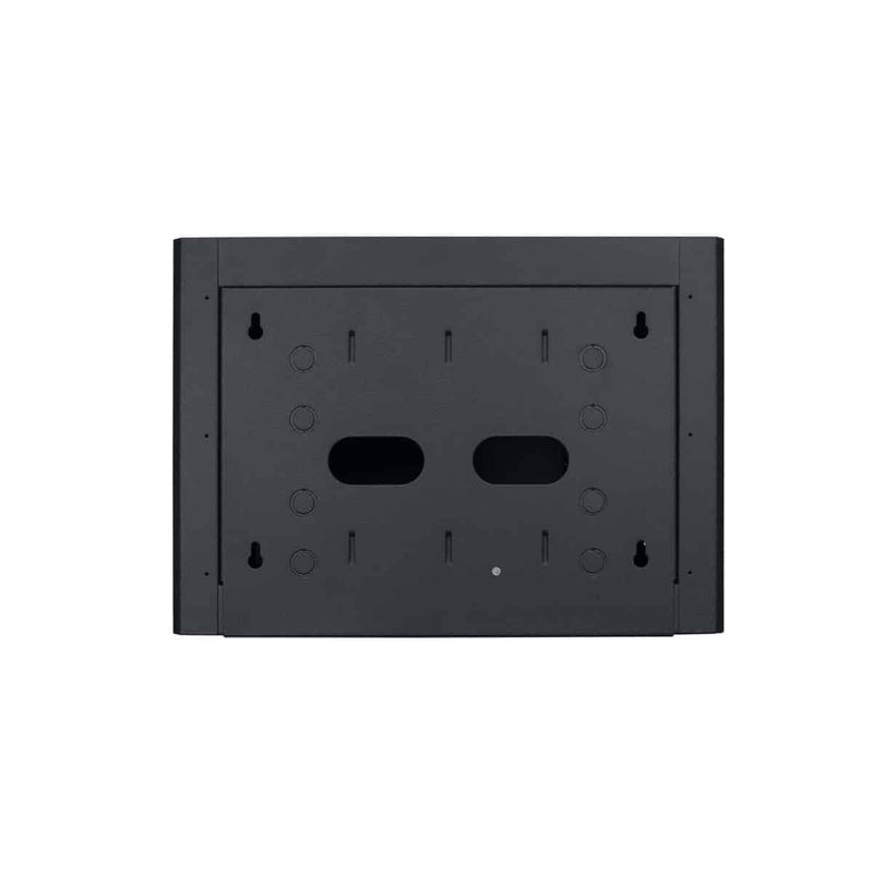 Lowell LWER-718 Stationary Wall Rack with Door - 7U x 18"D