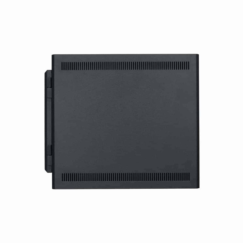 Lowell LWER-718 Stationary Wall Rack with Door - 7U x 18"D