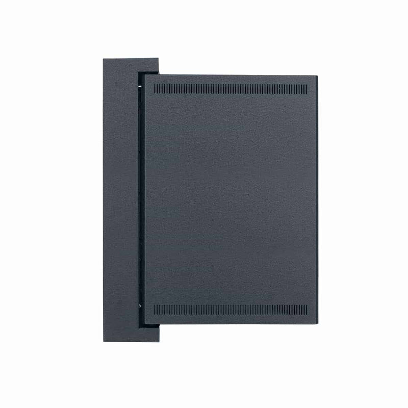 Lowell LWSR-1222 Swing Open Wall Mount AV Rack - 12U x 22"D