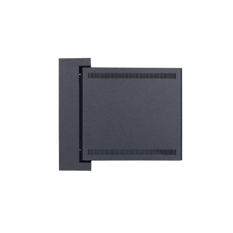 Lowell LWSR-722 Swing Open Wall Mount AV Rack - 7U x 22"D