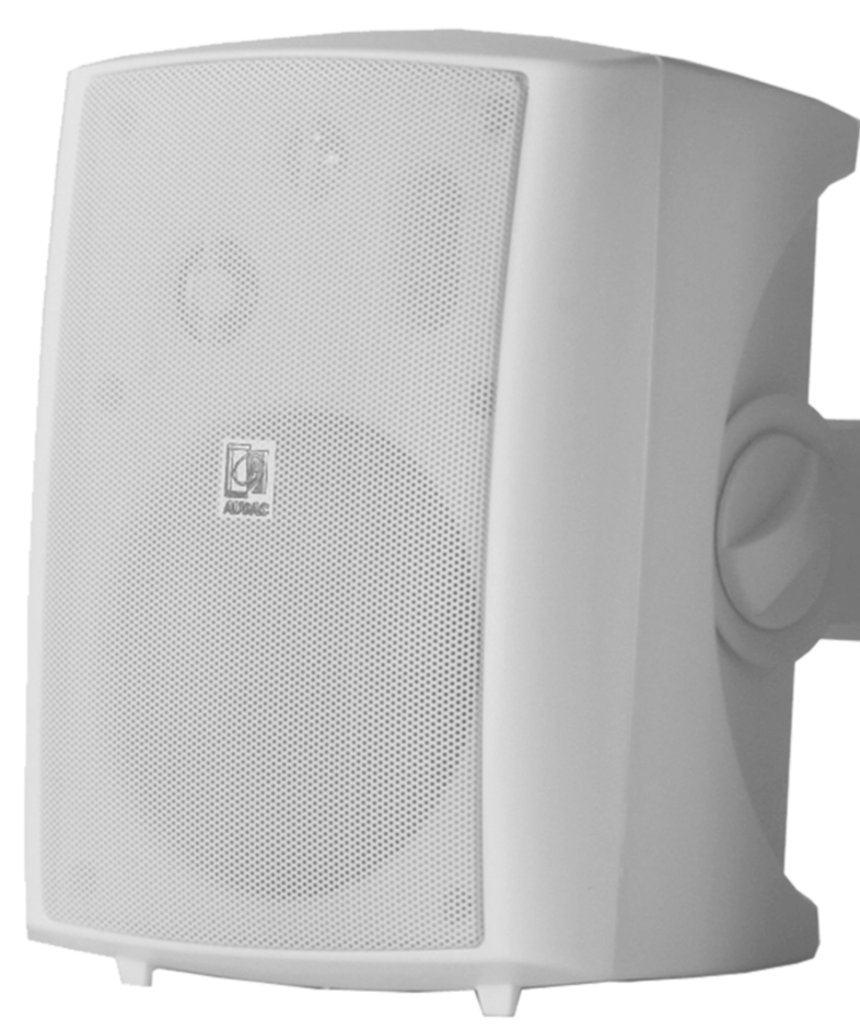 Audac LX523/W Active Speaker System With Remote Input (White)