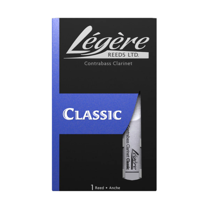 Légère LECBCL2.5 Classic Clarinet Reeds - Contrabass 2.50