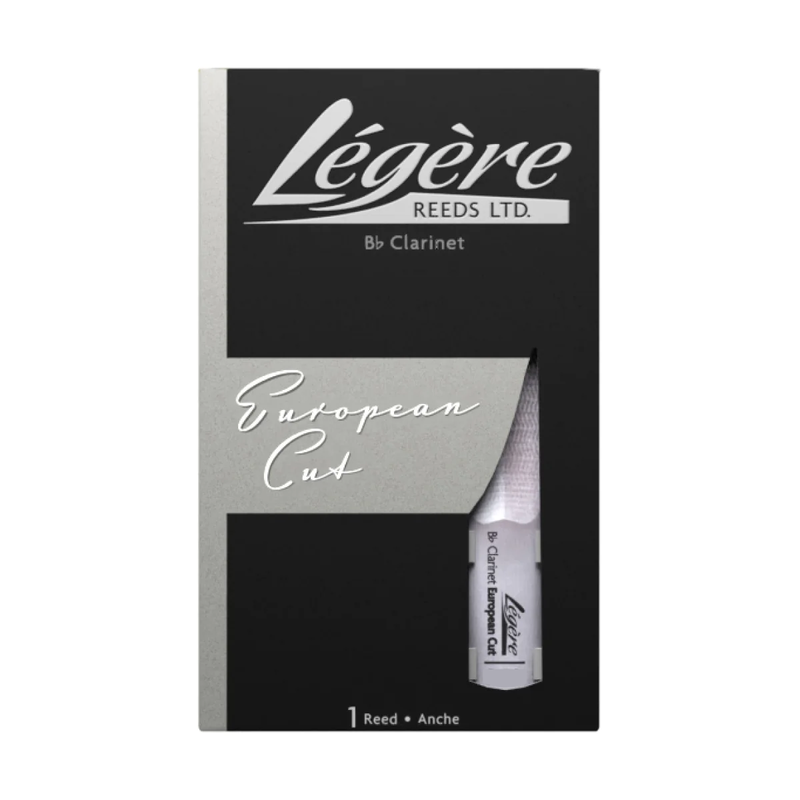 Légère LECLEC4 European Cut Clarinet Reeds - Bb Soprano 4.00