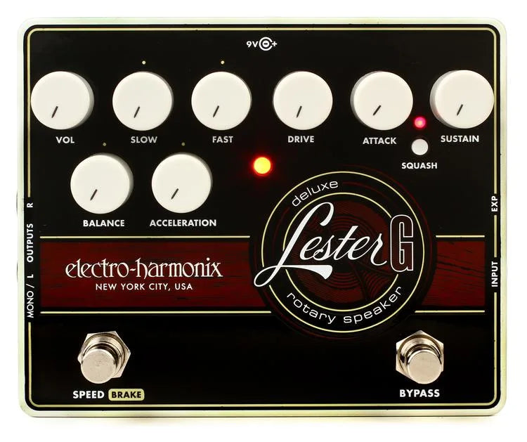 Pédale de haut-parleur rotatif Electro-Harmonix LESTER G Deluxe