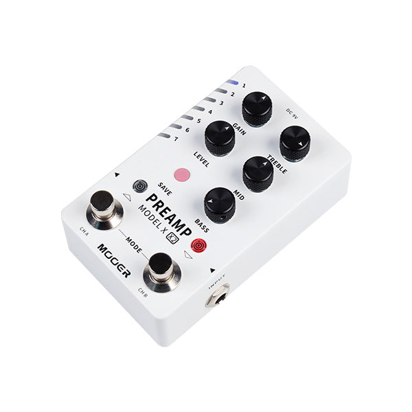 Mooer M725 Preamp Model X2 Digital Effects Pedal