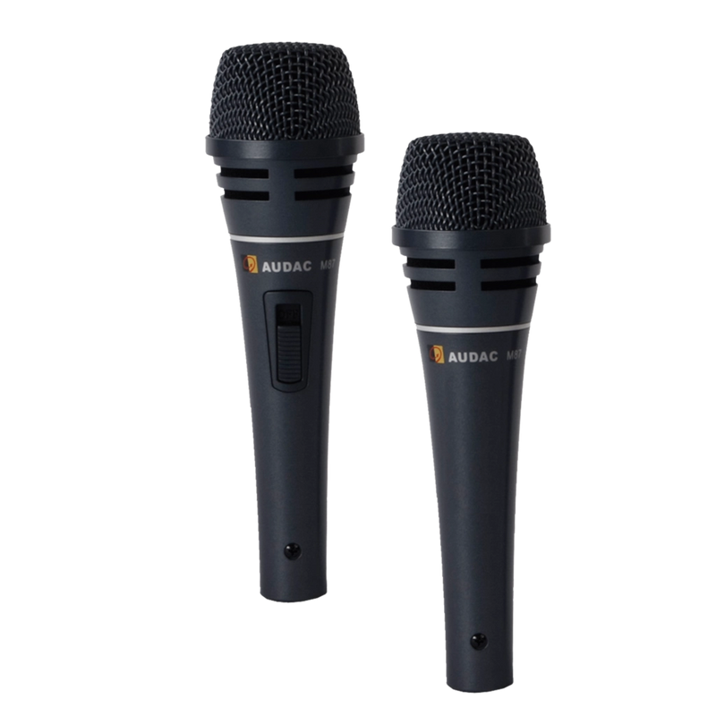 Audac M87 Professional Handheld Microphone With Switch