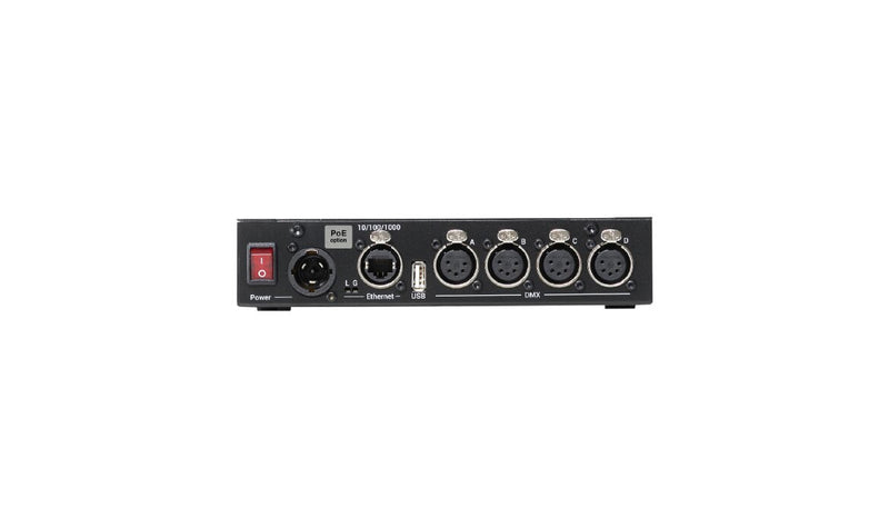 MA Lighting MA401513-1 On PC 4Port Node 4K POE Ethernet to DMX Converter