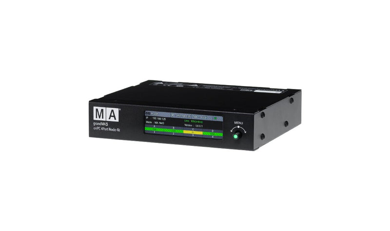 MA Lighting MA401513-1 On PC 4Port Node 4K POE Ethernet to DMX Converter
