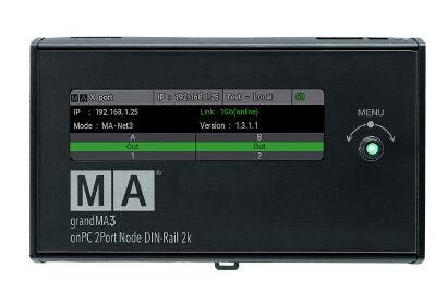 MA LIGHTING MA4023579 sur PC 2port Node Din-Rail 2K Ethernet à DMX Convertisseur