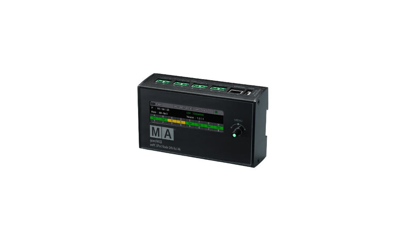MA Éclairage MA4023581 sur PC 8 NODE NODE DIN-RAIL 4K Ethernet à DMX Convertisseur