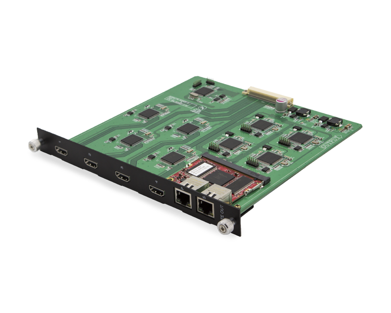 PureLink MAX-AO-DA 4K/60 Dante Audio avec carte de sortie HDMI 2.0 pour Media Axis