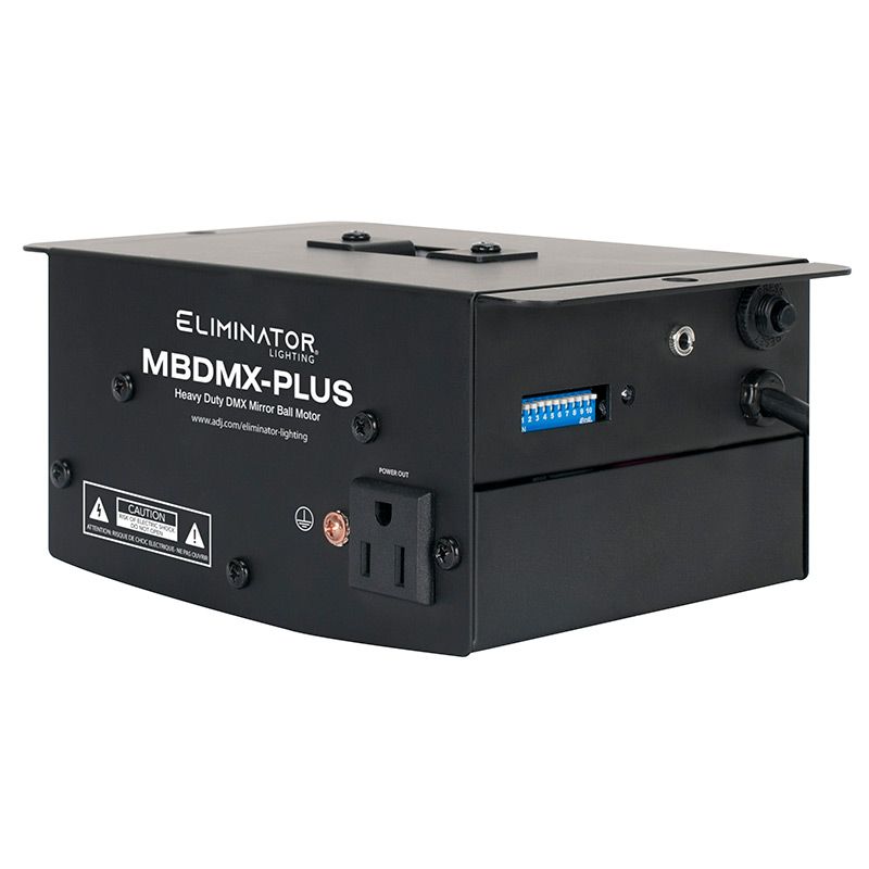 Eliminator MBDMX-PLUS Mirror Ball Motor With DMX