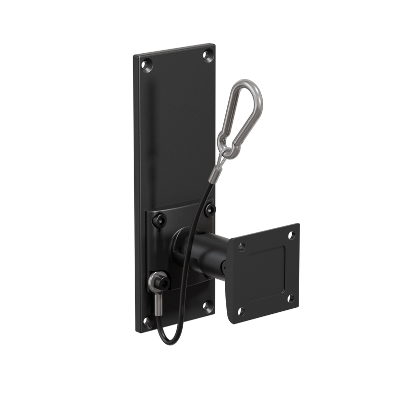 Audac MBK500/B Two-Way Revolving Mounting Bracket (Black)