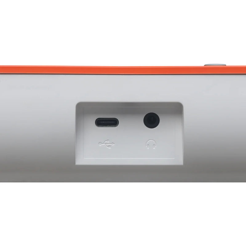 Medeli MK37 Portable Keyboard With USB MIDI And Audio (Orange) - 37 Mini Keys