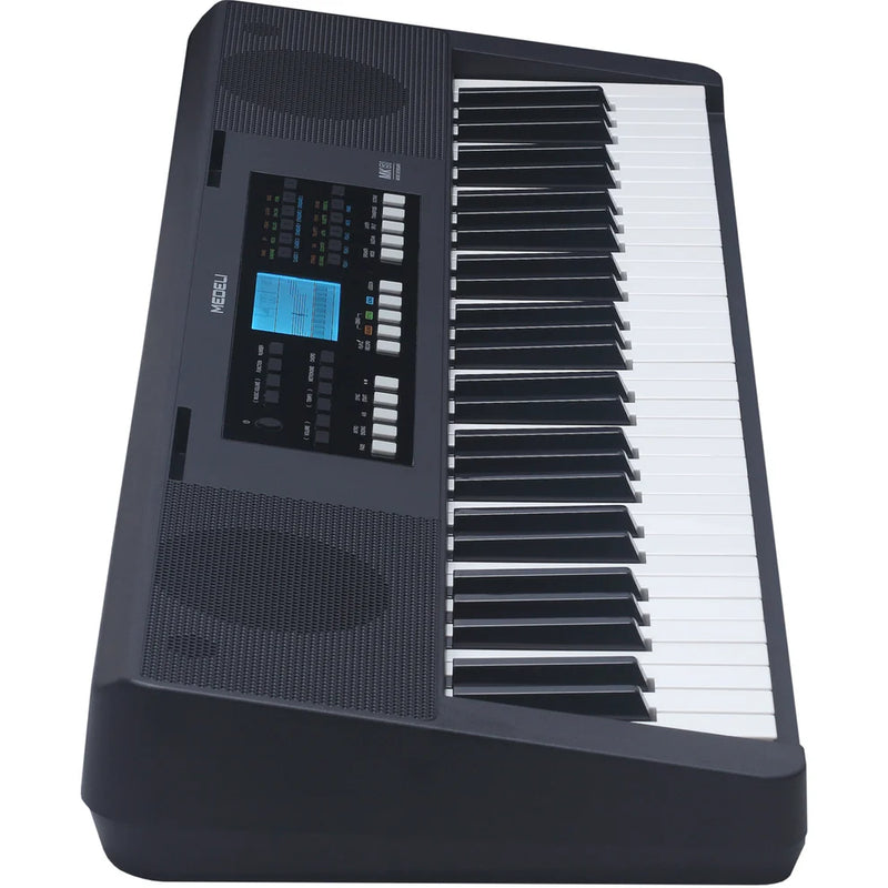 Medeli MK61 Portable Keyboard With USB MIDI And Audio (Black) - 61 Keys