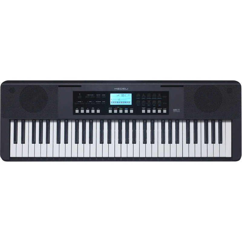 Medeli MK61 Portable Keyboard With USB MIDI And Audio (Black) - 61 Keys