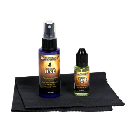 MusicNomad GUITAR-CARE-KIT-3PC Premium Guitar Care Kit - 3 Pieces