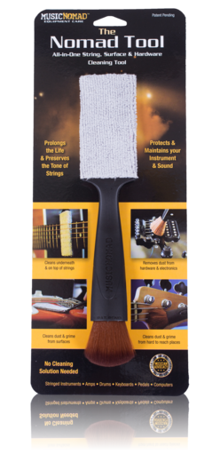 MusicNomad NOMAD-TOOL All-in-One Cleaning Tool for String/Surface/Hardware
