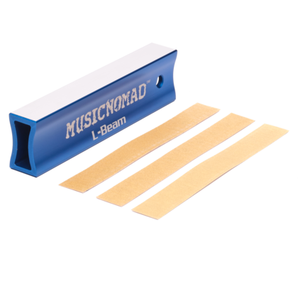 MusicNomad FRET-LEVELER-L-BEAM-7 Fret Leveling Beam (7in) for Guitars/Ukuleles/Mandolins